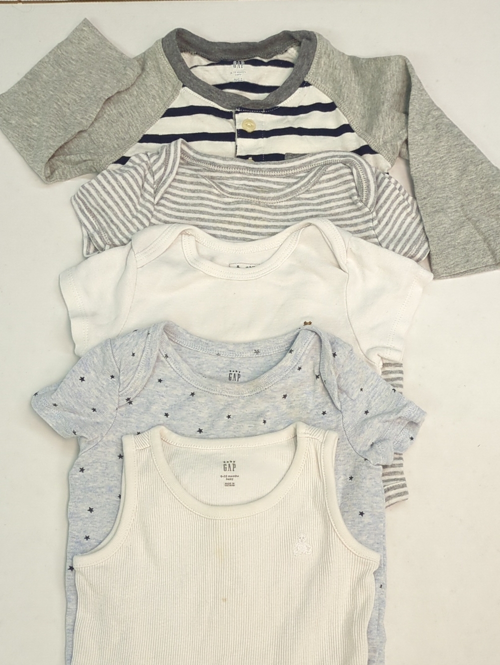 Baby Gap Onesies 6-12